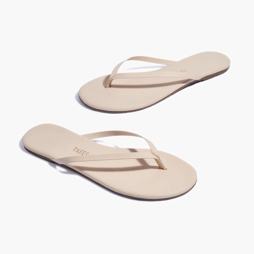 Tkees Lily Nudes Sandal Gray Taupe Size 11